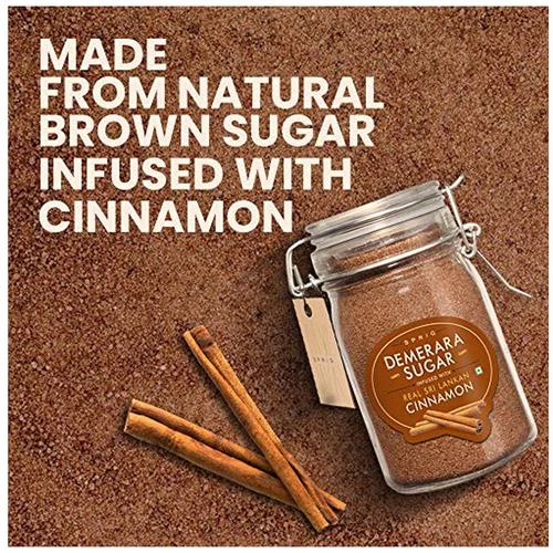 Sprig Demerara Cinnamon Sugar, 175 g Glass Jar-5.webp